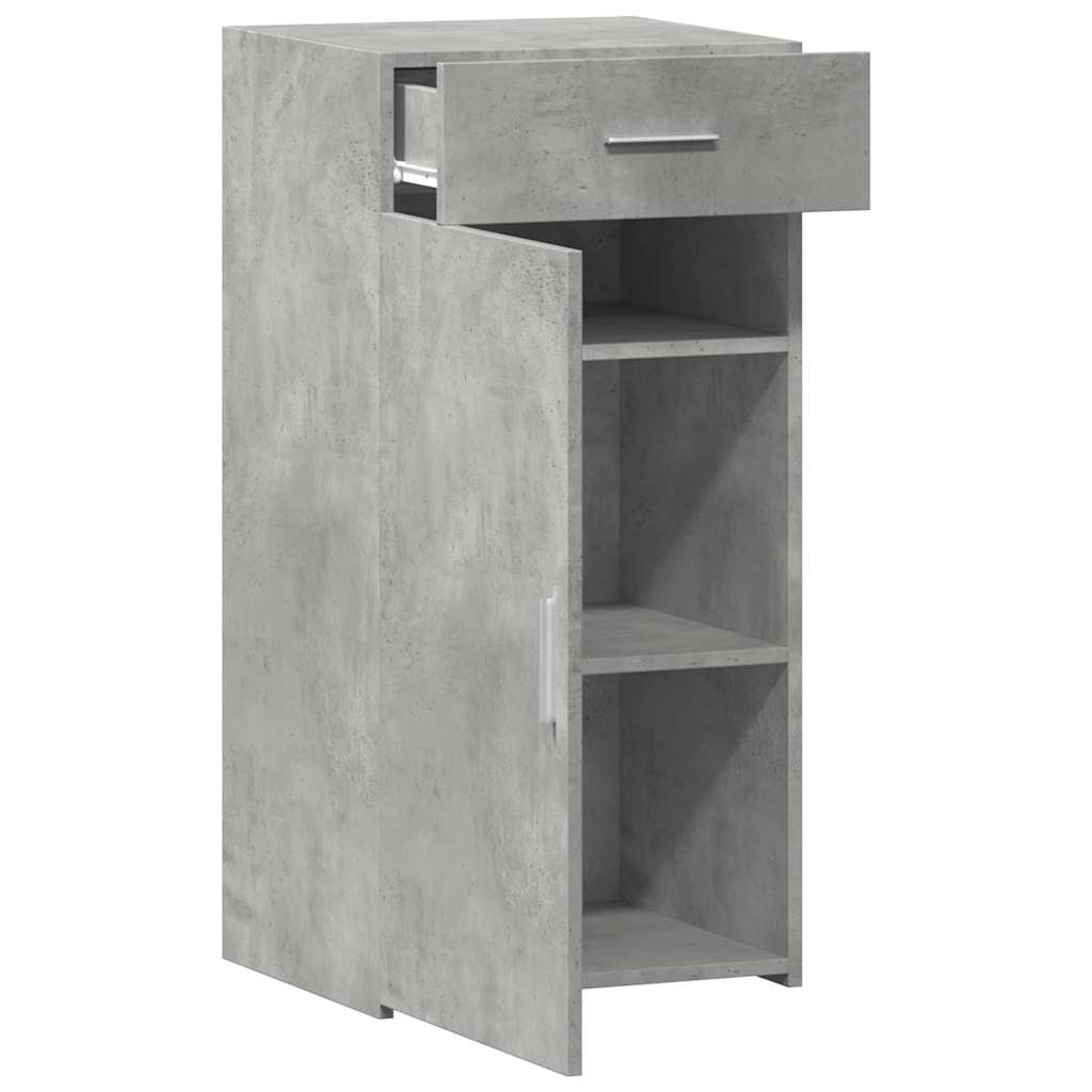 vidaXL Sideboard Concrete Grey 45x42,5x93 cm Engineered Wood