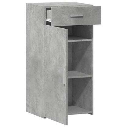 vidaXL Sideboard Concrete Grey 45x42,5x93 cm Engineered Wood