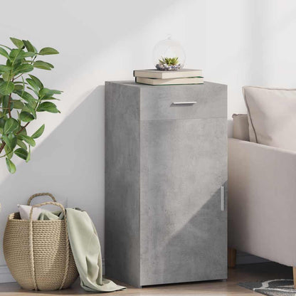 vidaXL Sideboard Concrete Grey 45x42,5x93 cm Engineered Wood