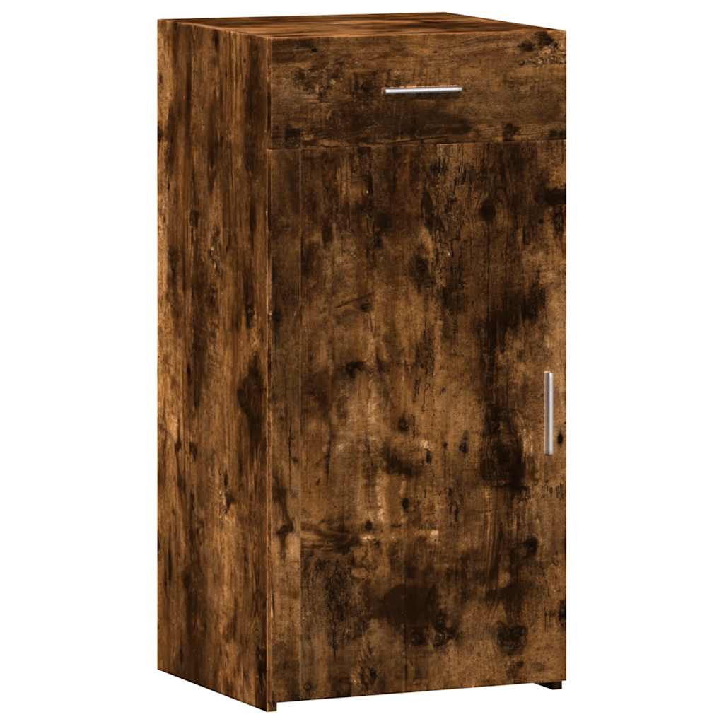 vidaXL Sideboard Smoked Oak 45x42,5x93 cm Engineered Wood