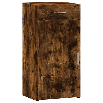 vidaXL Sideboard Smoked Oak 45x42,5x93 cm Engineered Wood