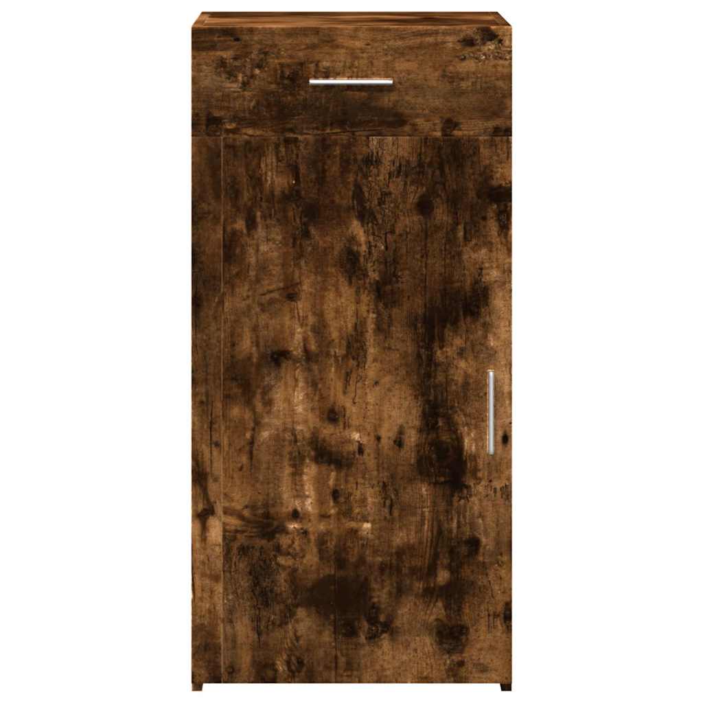 vidaXL Sideboard Smoked Oak 45x42.5x93 cm Engineered Wood