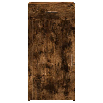 vidaXL Sideboard Smoked Oak 45x42.5x93 cm Engineered Wood