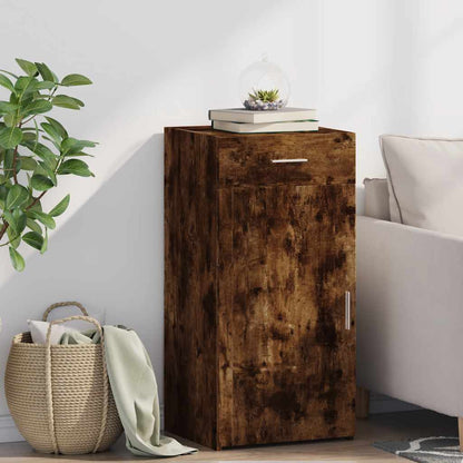 vidaXL Sideboard Smoked Oak 45x42,5x93 cm Engineered Wood