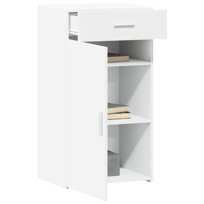 vidaXL Sideboard White 50x42,5x93 cm Engineered Wood