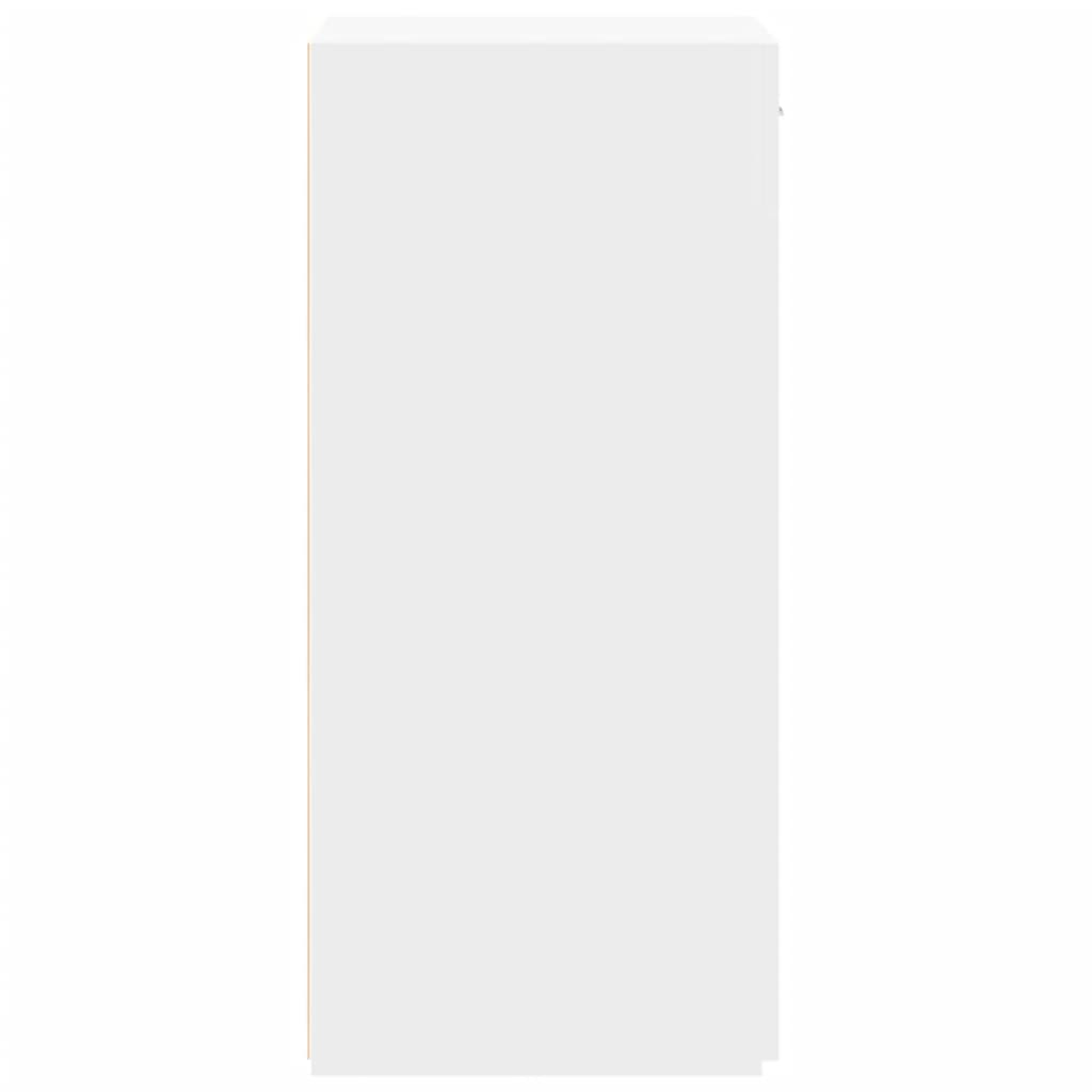 vidaXL Sideboard White 50x42,5x93 cm Engineered Wood