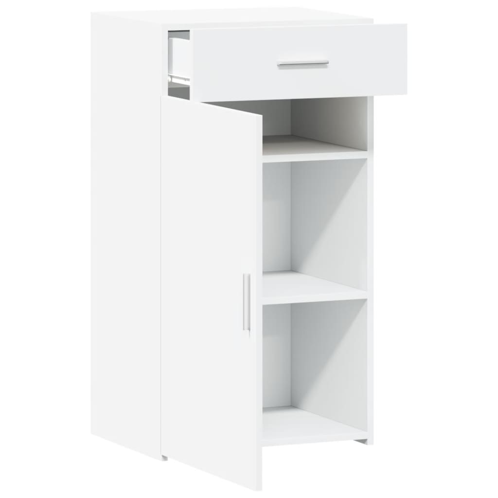 vidaXL Sideboard White 50x42,5x93 cm Engineered Wood