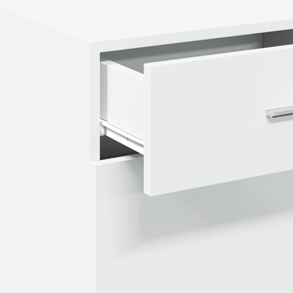 vidaXL Sideboard White 50x42,5x93 cm Engineered Wood