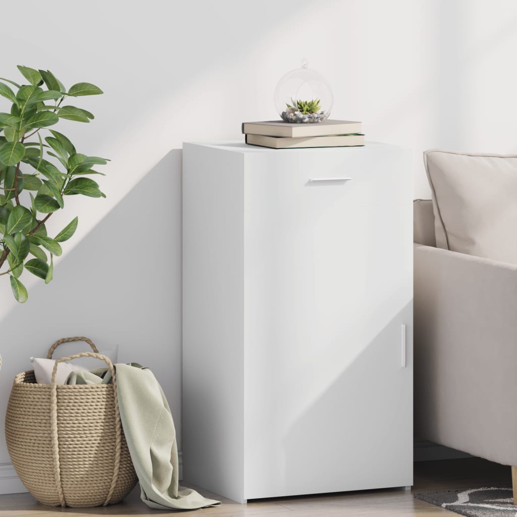 vidaXL Sideboard White 50x42,5x93 cm Engineered Wood