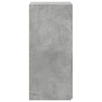 vidaXL Sideboard Concrete Grey 50x42,5x93 cm Engineered Wood