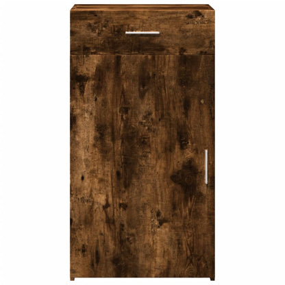vidaXL Sideboard Smoked Oak 50x42,5x93 cm Engineered Wood