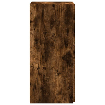 vidaXL Sideboard Smoked Oak 50x42,5x93 cm Engineered Wood