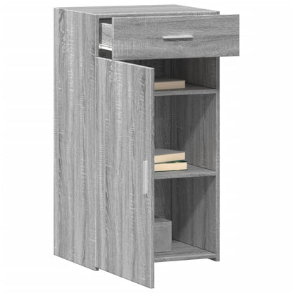vidaXL Sideboard Grey Sonoma 50x42,5x93 cm Engineered Wood