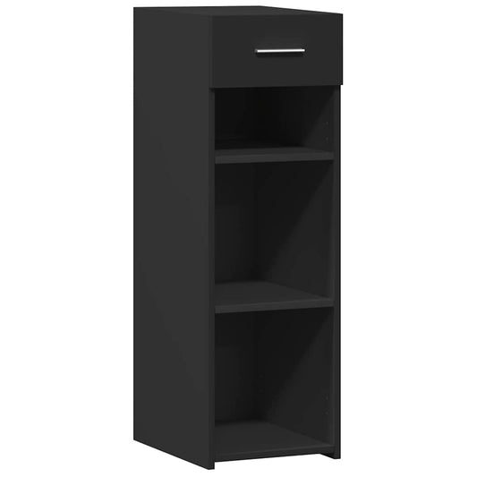 vidaXL Sideboard Black 30x42,5x93 cm Engineered Wood