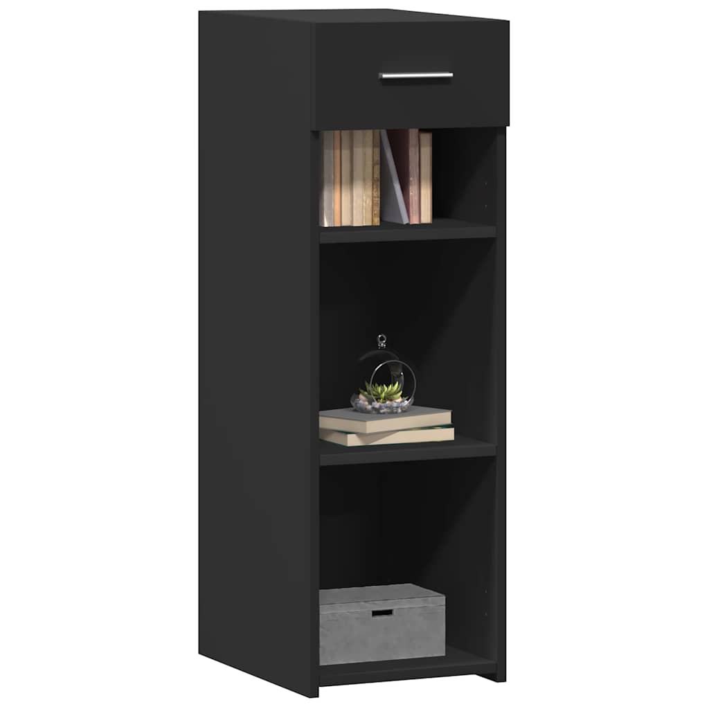 vidaXL Sideboard Black 30x42,5x93 cm Engineered Wood