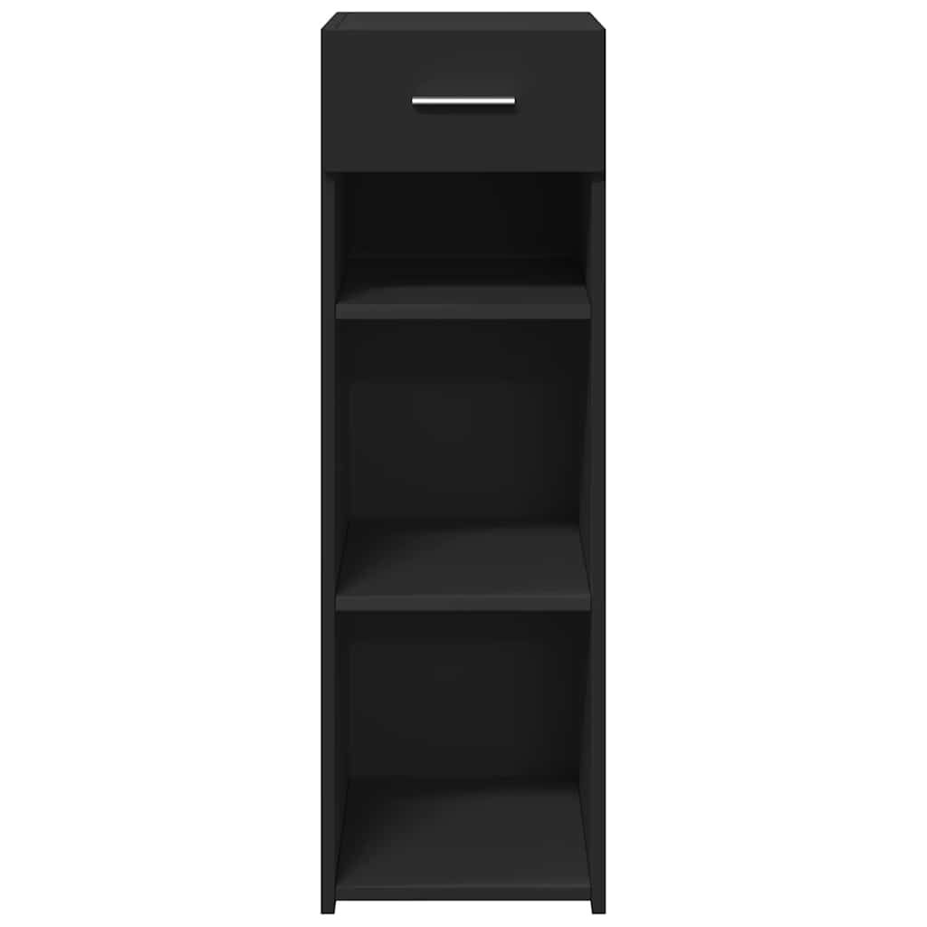 vidaXL Sideboard Black 30x42,5x93 cm Engineered Wood