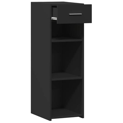 vidaXL Sideboard Black 30x42,5x93 cm Engineered Wood