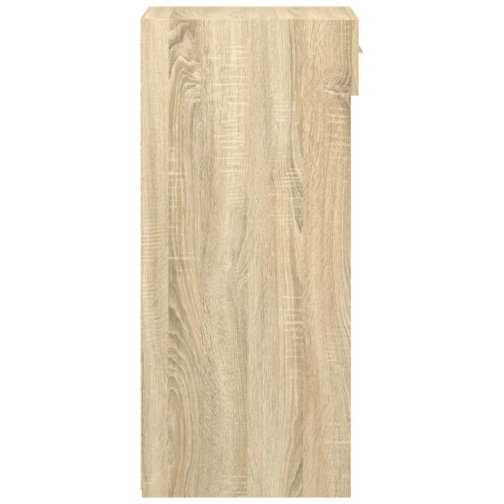 vidaXL Sideboard Sonoma Oak 30x42,5x93 cm Engineered Wood