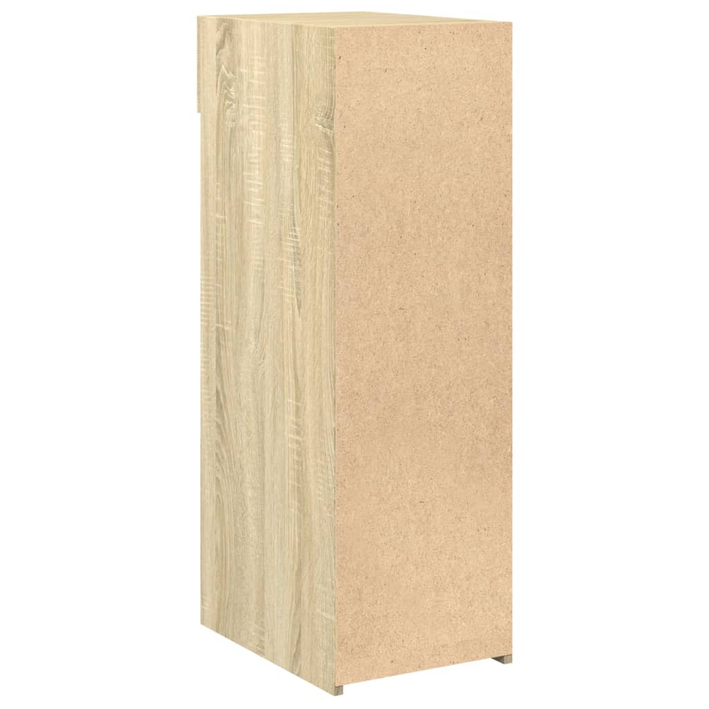 vidaXL Sideboard Sonoma Oak 30x42,5x93 cm Engineered Wood