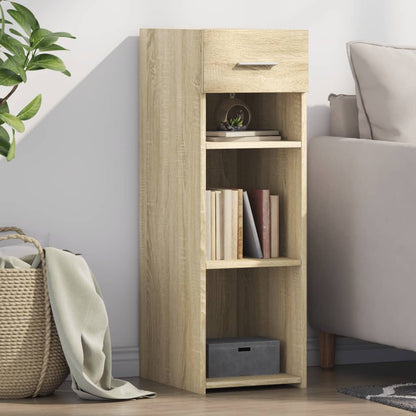 vidaXL Sideboard Sonoma Oak 30x42,5x93 cm Engineered Wood