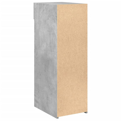 vidaXL Sideboard Concrete Grey 30x42,5x93 cm Engineered Wood