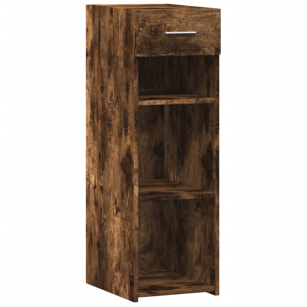 vidaXL Sideboard Smoked Oak 30x42,5x93 cm Engineered Wood