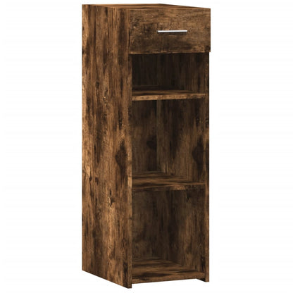 vidaXL Sideboard Smoked Oak 30x42,5x93 cm Engineered Wood