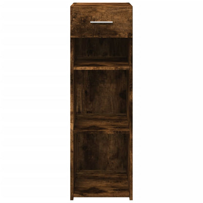 vidaXL Sideboard Smoked Oak 30x42.5x93 cm Engineered Wood