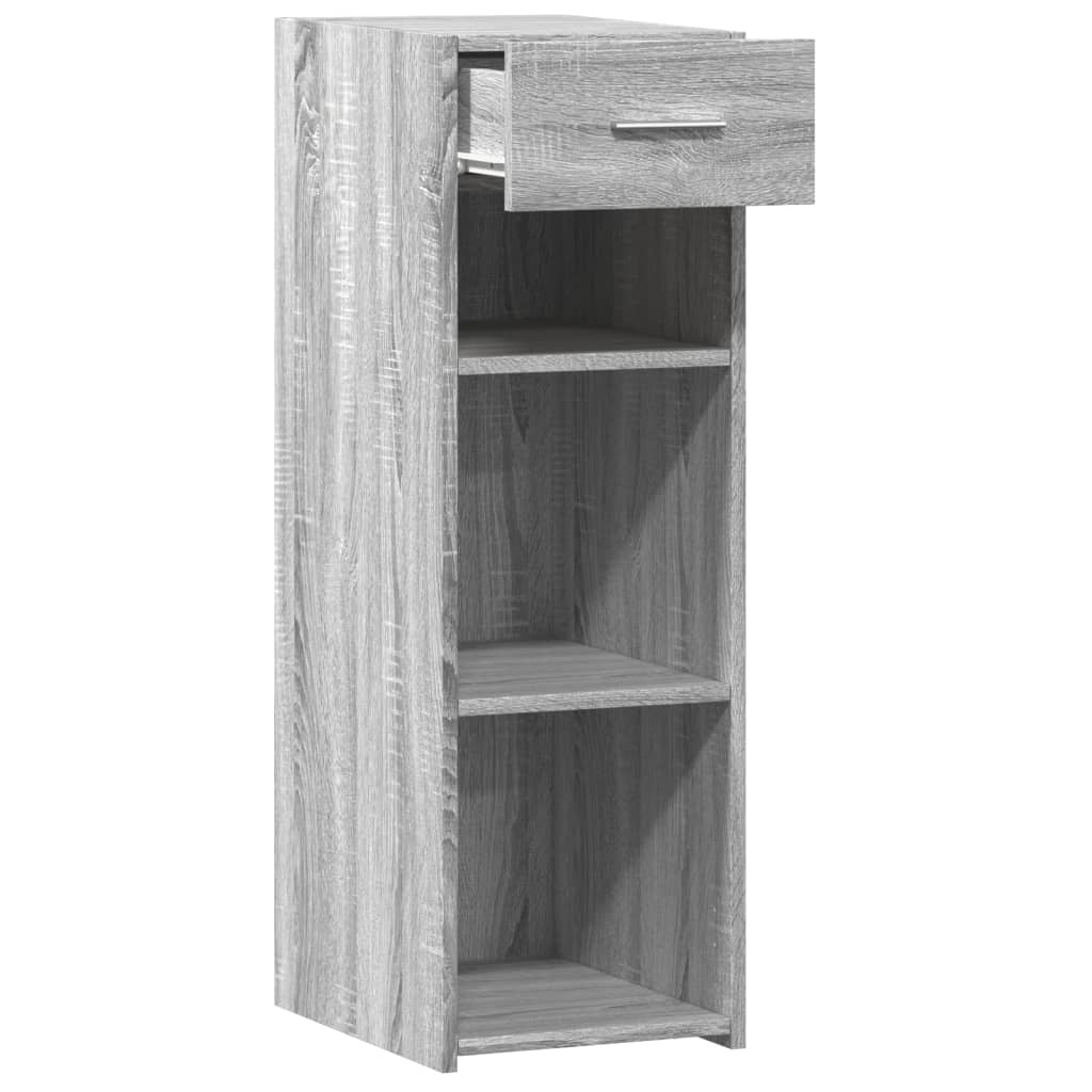 vidaXL Sideboard Grey Sonoma 30x42,5x93 cm Engineered Wood