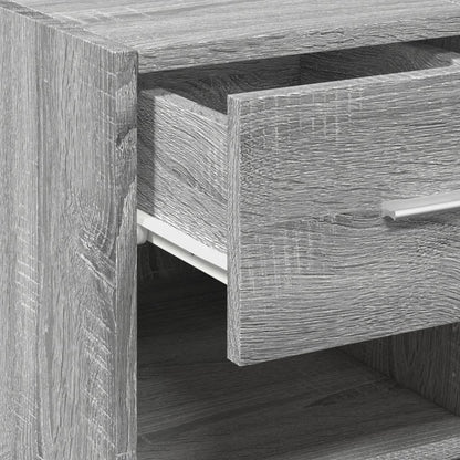 vidaXL Sideboard Grey Sonoma 30x42,5x93 cm Engineered Wood