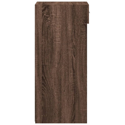 vidaXL Sideboard Brown Oak 30x42,5x93 cm Engineered Wood