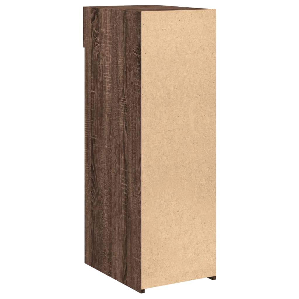 vidaXL Sideboard Brown Oak 30x42,5x93 cm Engineered Wood