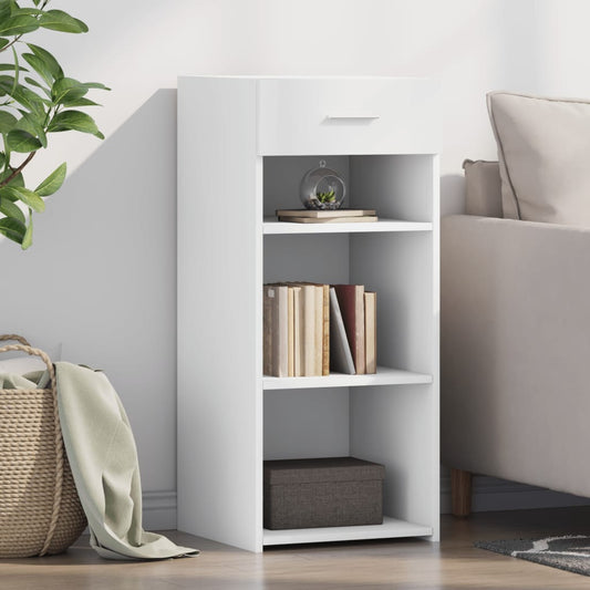vidaXL Sideboard White 40x42.5x93 cm Engineered Wood