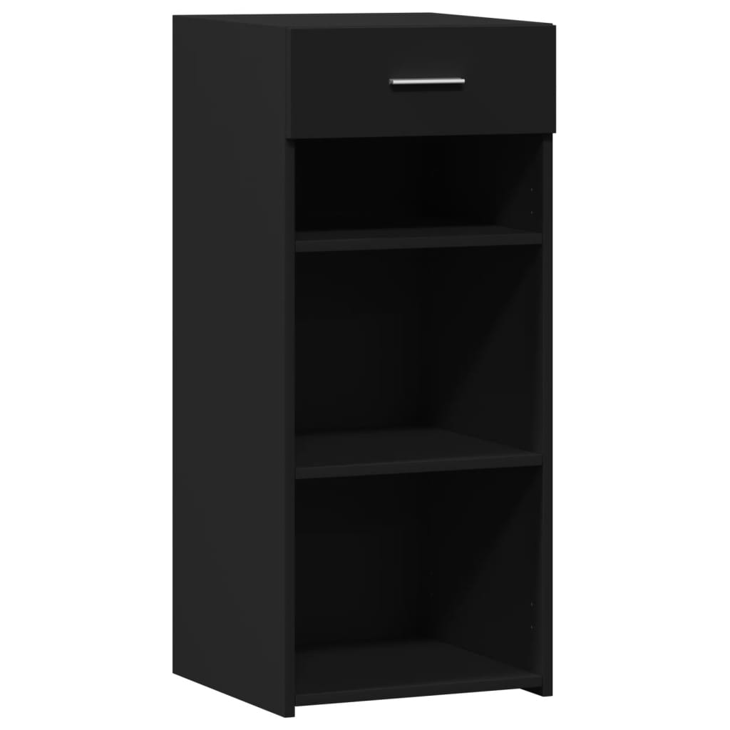 vidaXL Sideboard Black 40x42,5x93 cm Engineered Wood