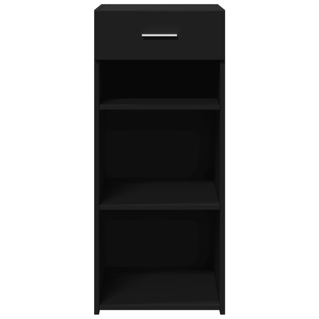 vidaXL Sideboard Black 40x42.5x93 cm Engineered Wood
