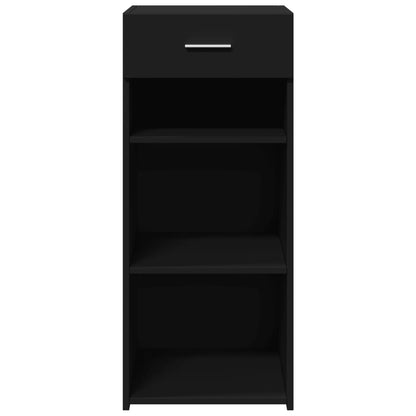 vidaXL Sideboard Black 40x42.5x93 cm Engineered Wood