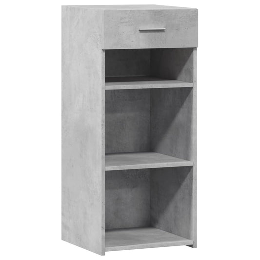 vidaXL Sideboard Concrete Grey 40x42,5x93 cm Engineered Wood