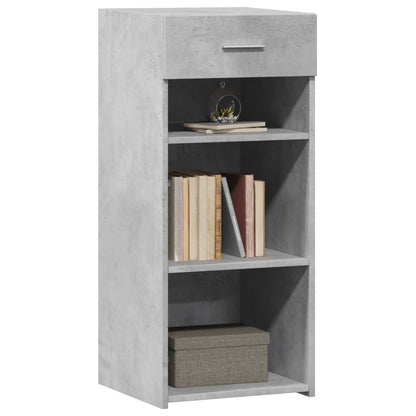 vidaXL Sideboard Concrete Grey 40x42,5x93 cm Engineered Wood