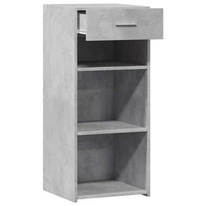 vidaXL Sideboard Concrete Grey 40x42,5x93 cm Engineered Wood