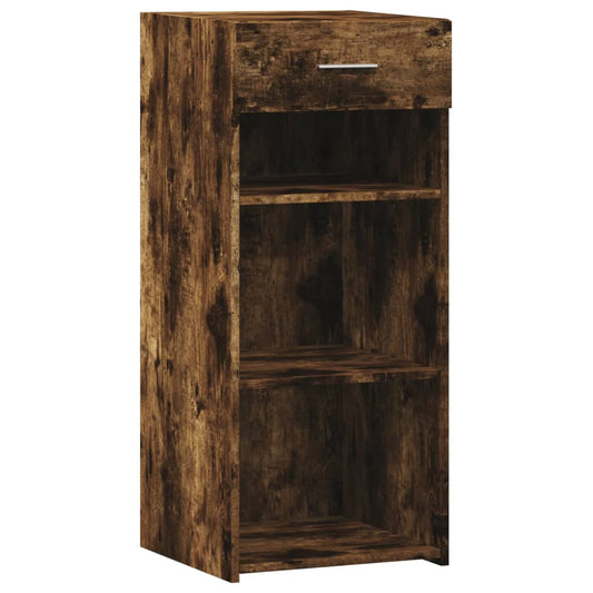 vidaXL Sideboard Smoked Oak 40x42,5x93 cm Engineered Wood