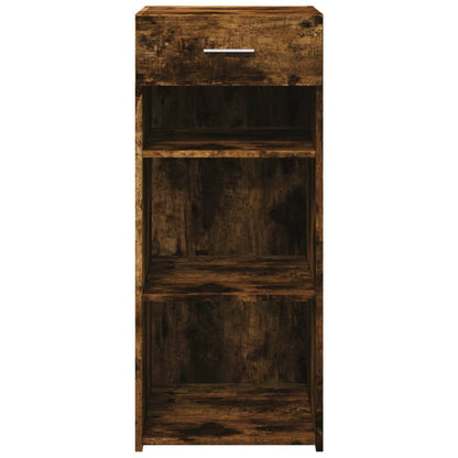 vidaXL Sideboard Smoked Oak 40x42,5x93 cm Engineered Wood