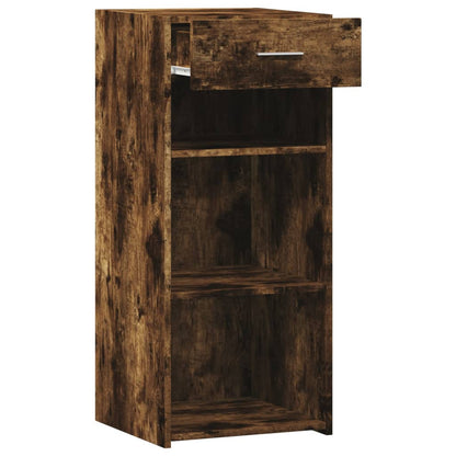 vidaXL Sideboard Smoked Oak 40x42,5x93 cm Engineered Wood