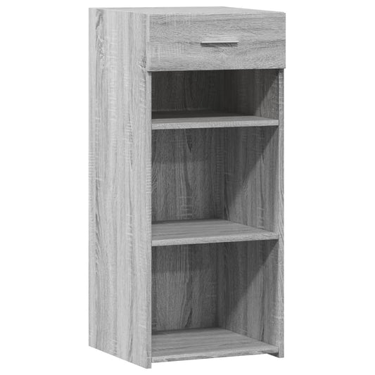 vidaXL Sideboard Grey Sonoma 40x42,5x93 cm Engineered Wood