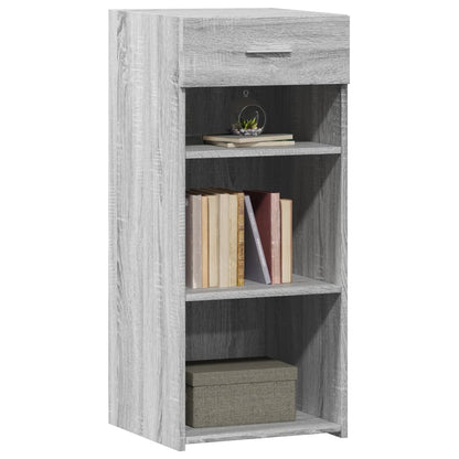 vidaXL Sideboard Grey Sonoma 40x42,5x93 cm Engineered Wood
