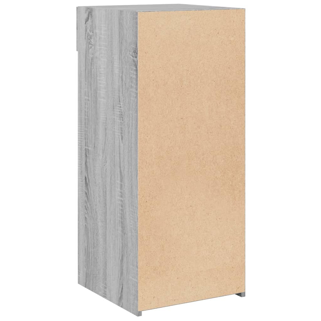 vidaXL Sideboard Grey Sonoma 40x42,5x93 cm Engineered Wood