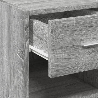 vidaXL Sideboard Grey Sonoma 40x42,5x93 cm Engineered Wood