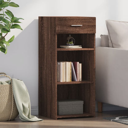 vidaXL Sideboard Brown Oak 40x42,5x93 cm Engineered Wood