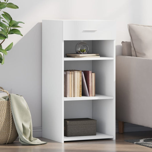 vidaXL Sideboard White 45x42,5x93 cm Engineered Wood