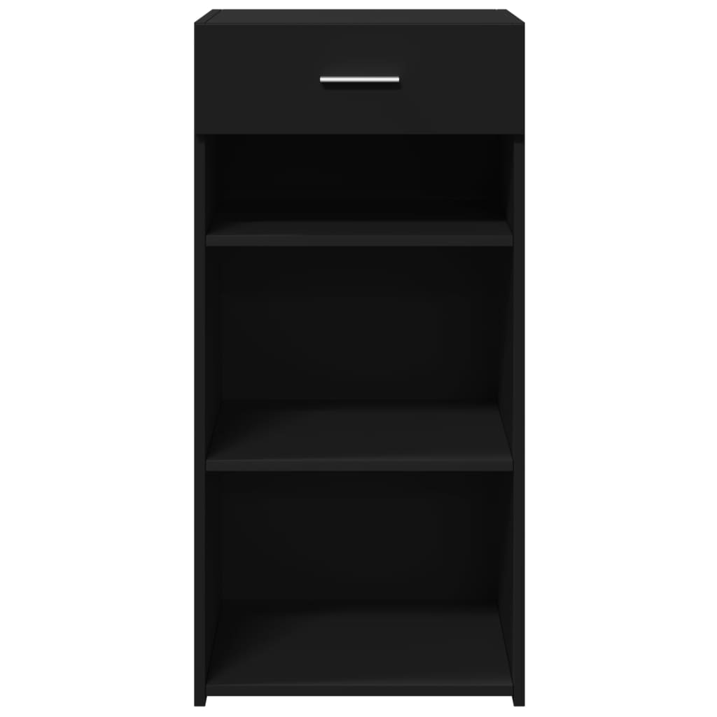 vidaXL Sideboard Black 45x42,5x93 cm Engineered Wood