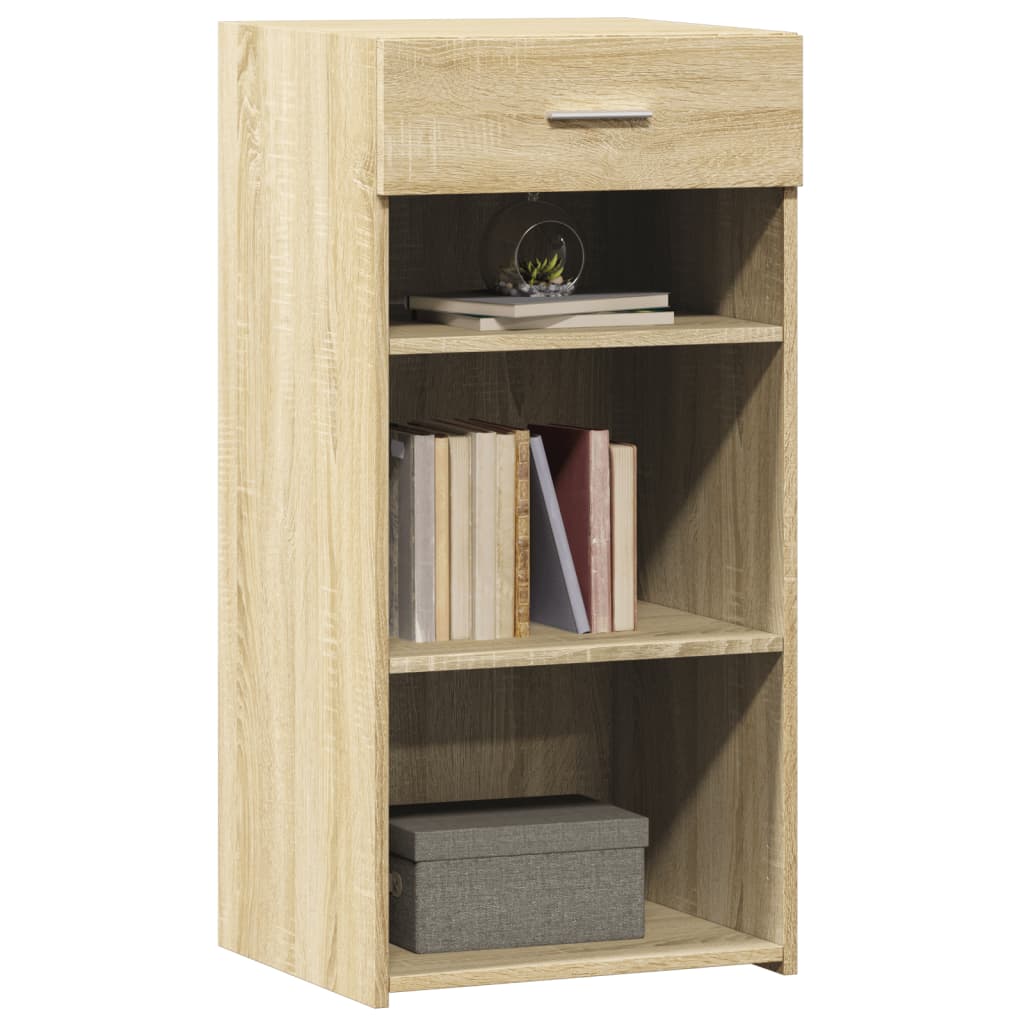 vidaXL Sideboard Sonoma Oak 45x42,5x93 cm Engineered Wood